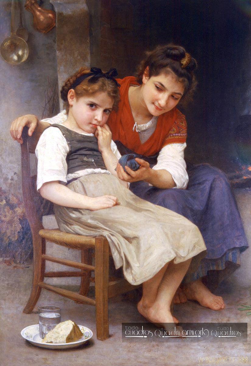 A pequena rabugenta, Bouguereau