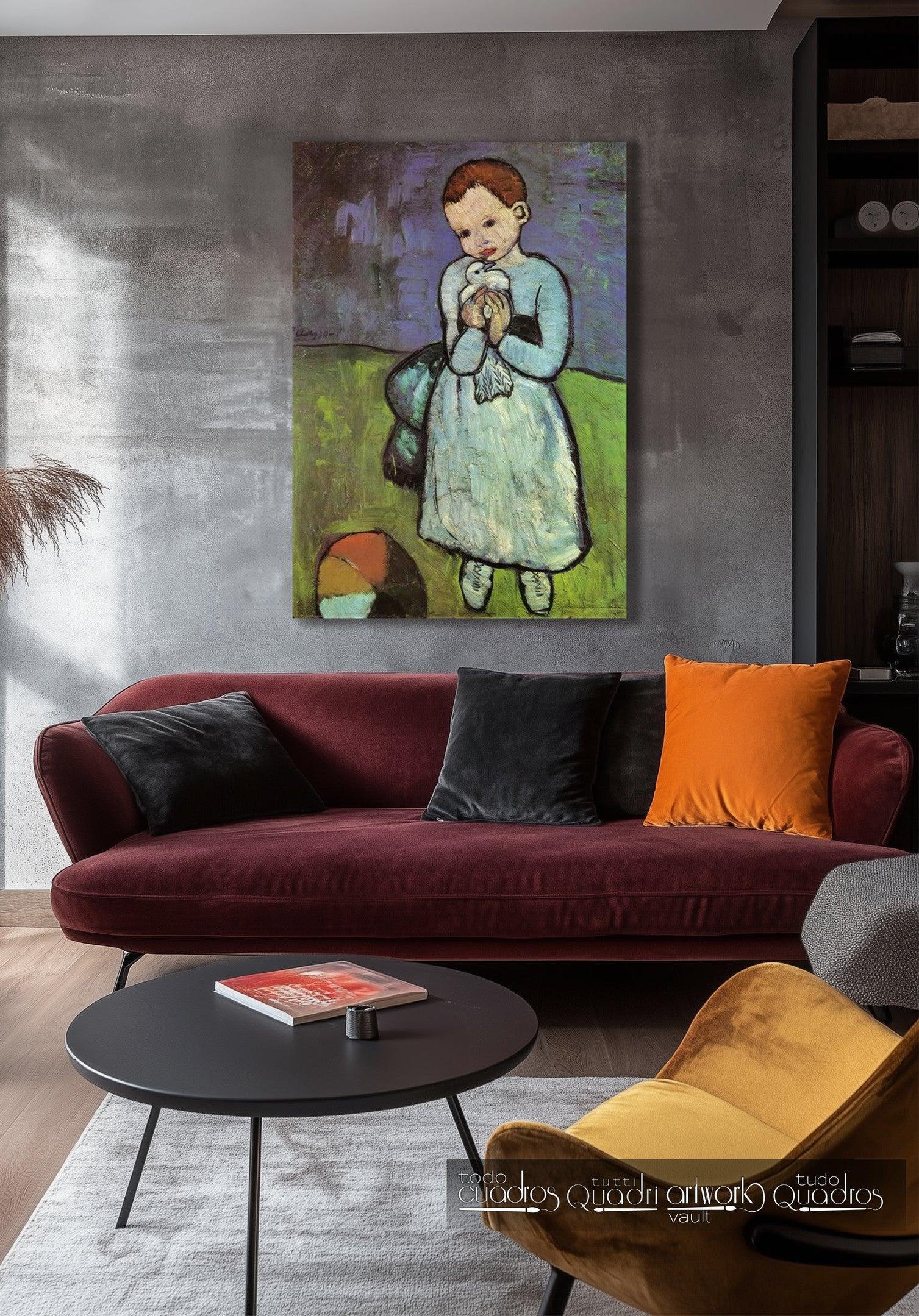 Criança com a pomba, Picasso