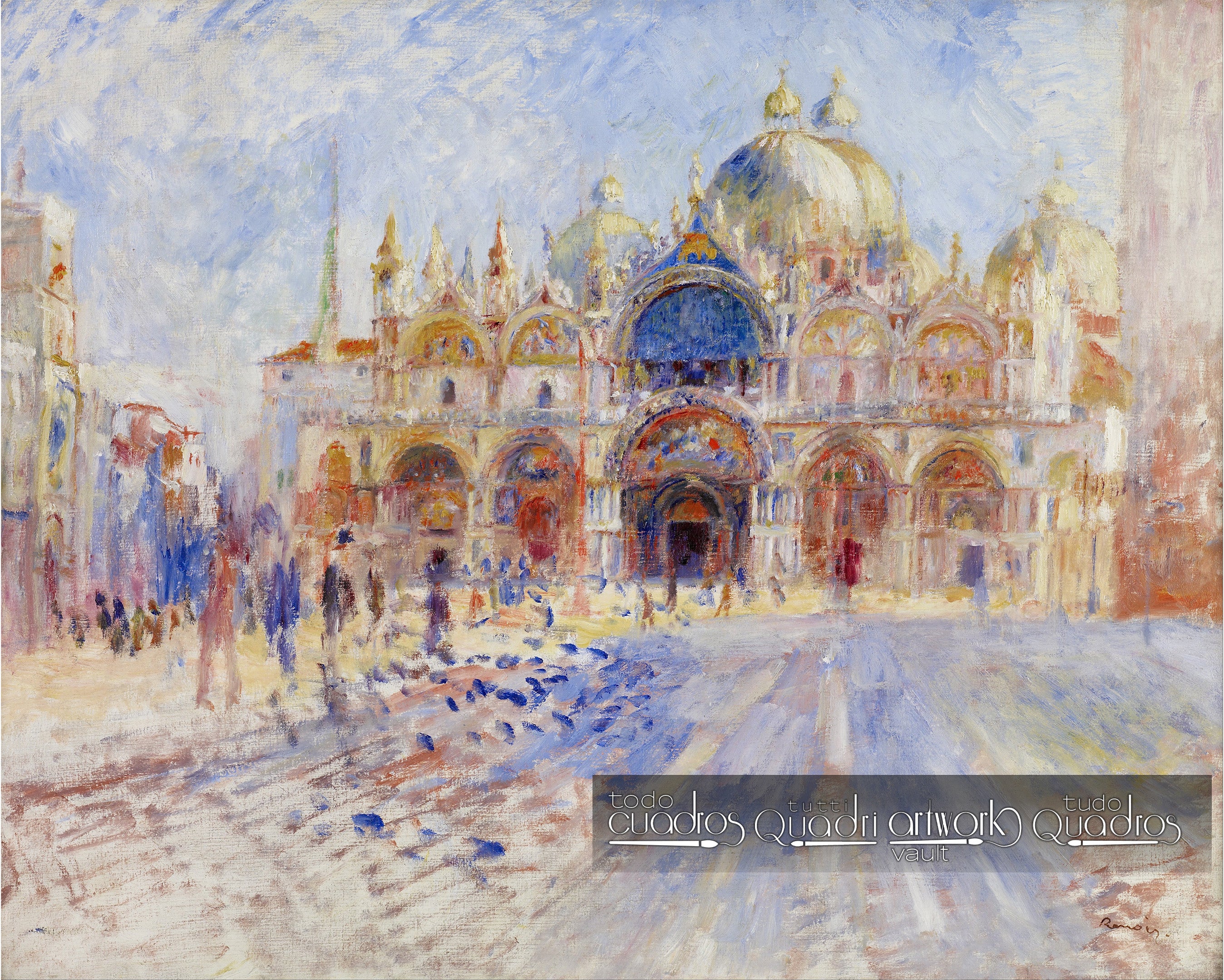 Praça de São Marcos, Renoir