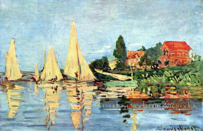 Regata em Argenteuil, Monet