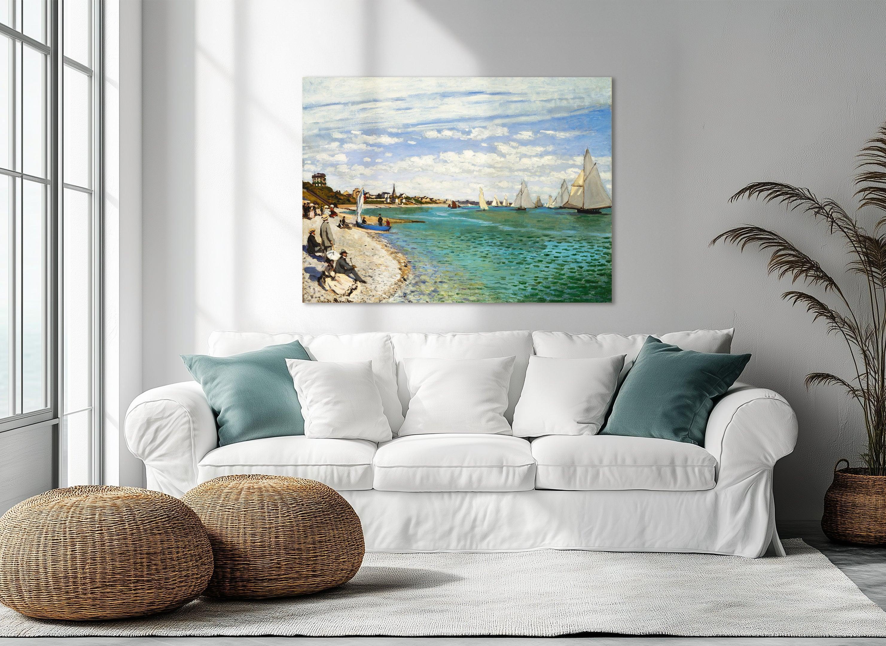 Regata em Sainte-Adresse, Monet