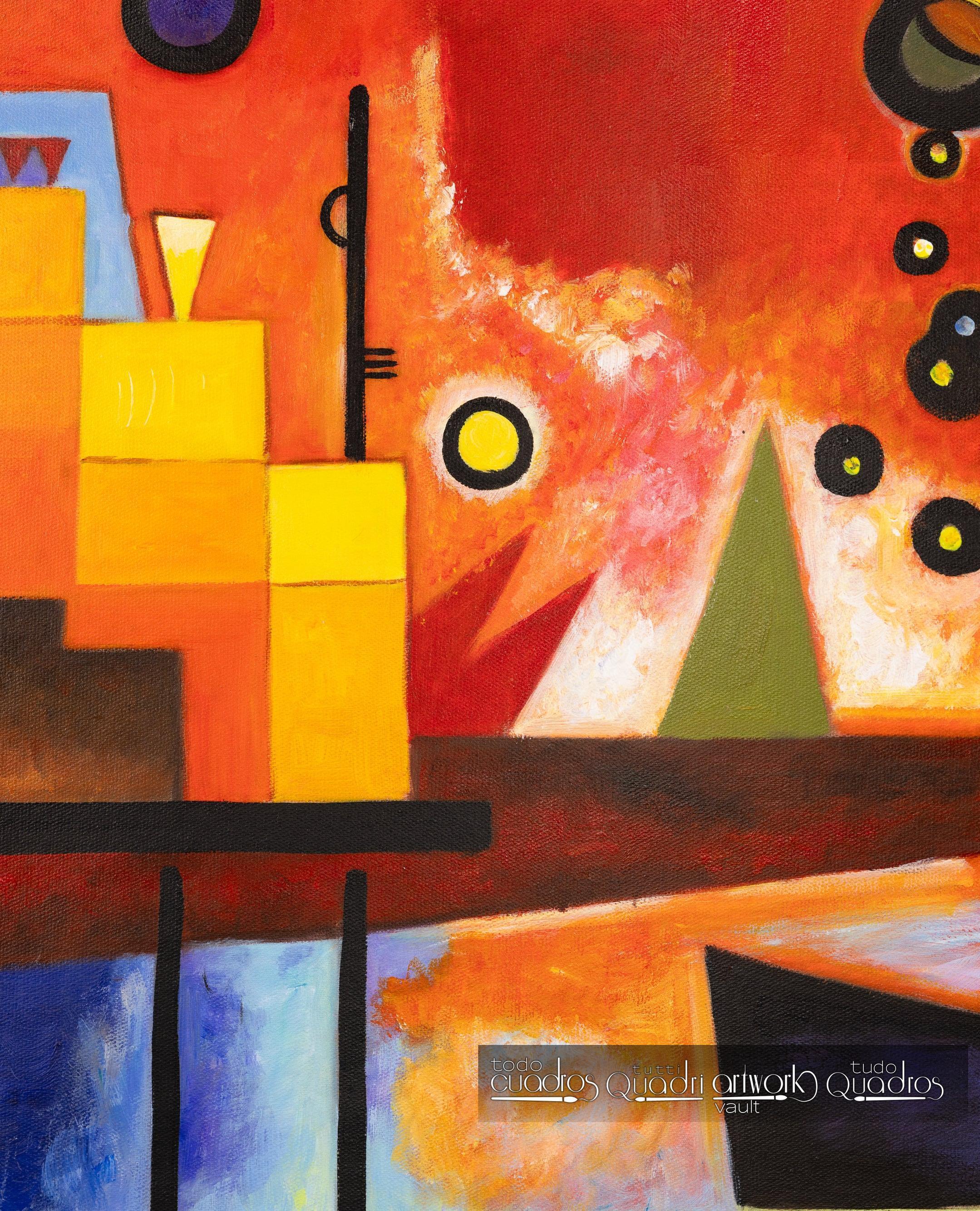 Vermelho pesado, Kandinsky