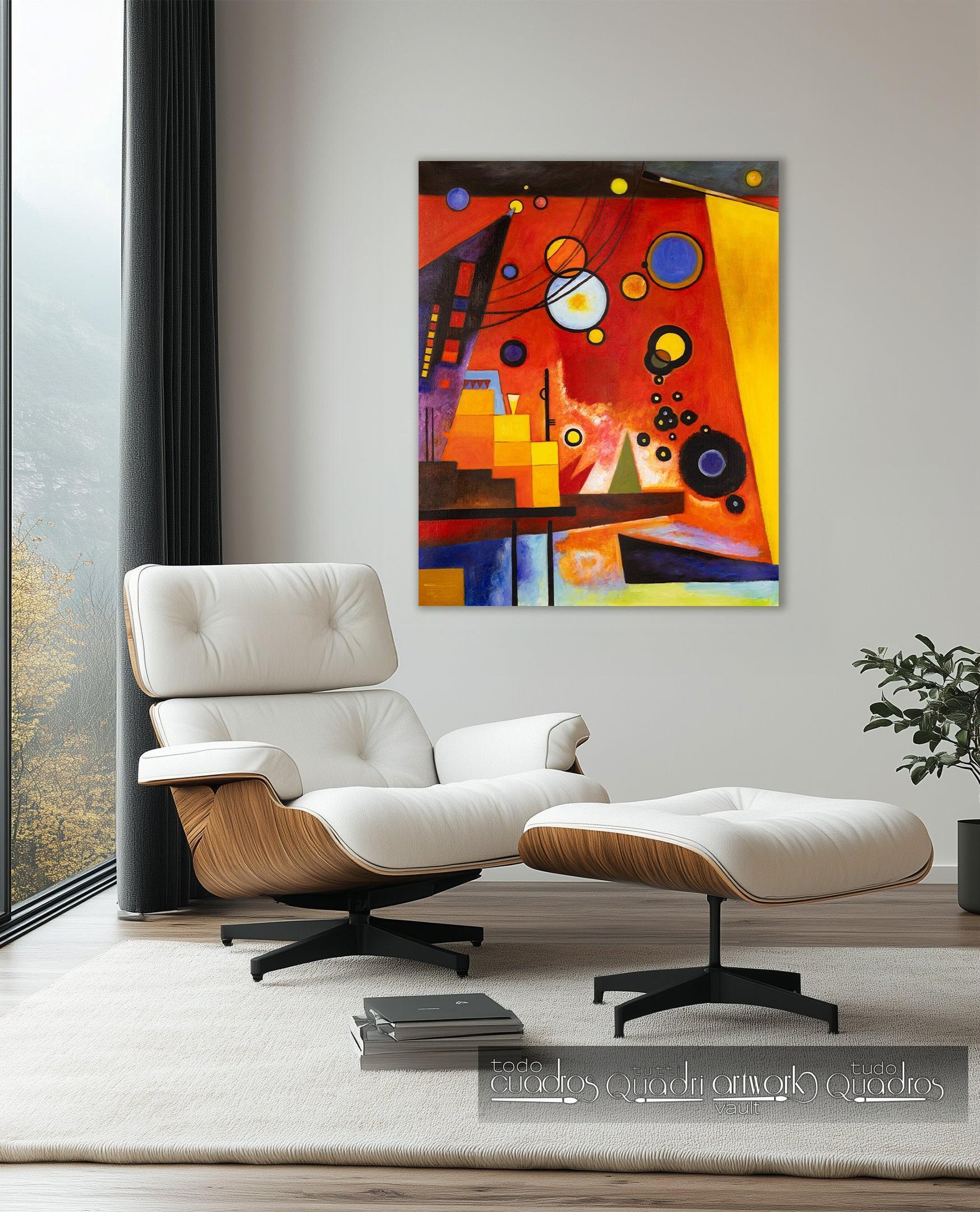 Vermelho pesado, Kandinsky