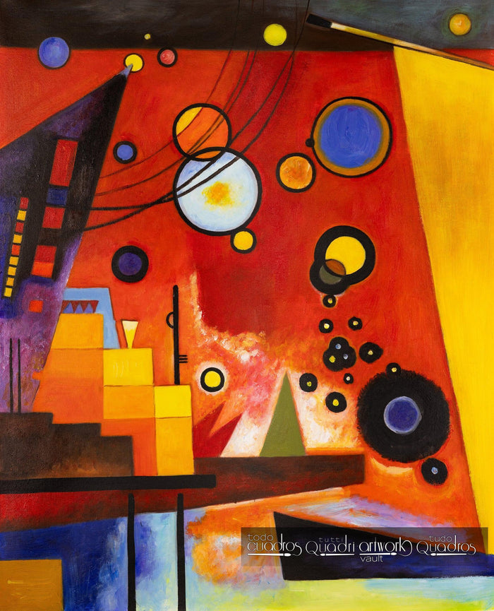 Vermelho pesado, Kandinsky