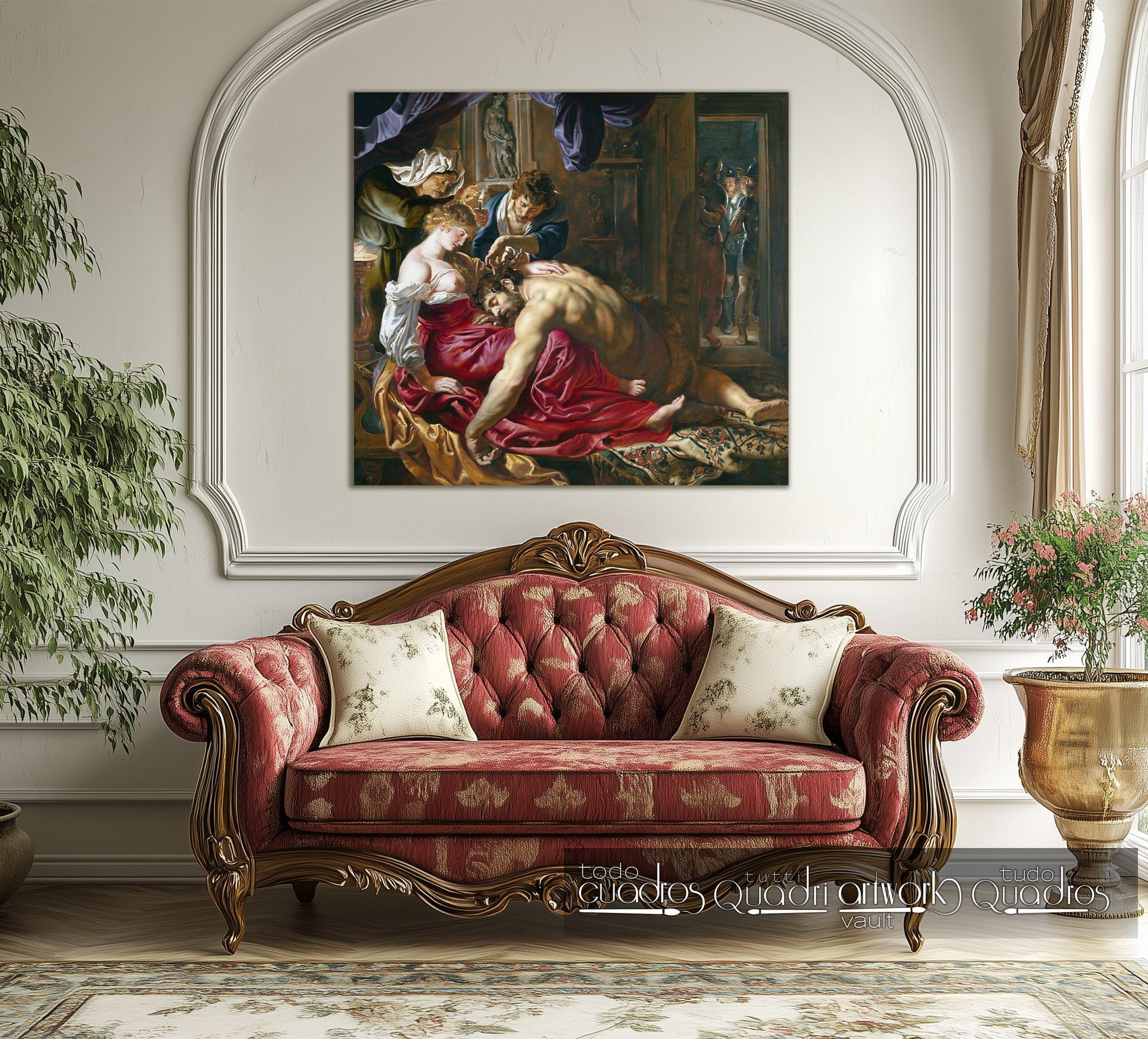 Sansão e Dalila, Rubens