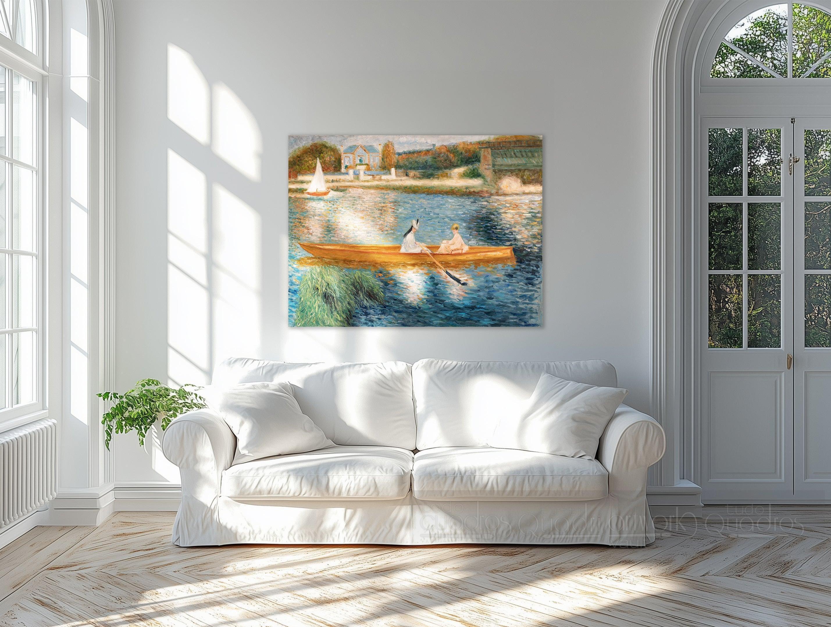 O Sena em Asnieres (O Esquife), Renoir