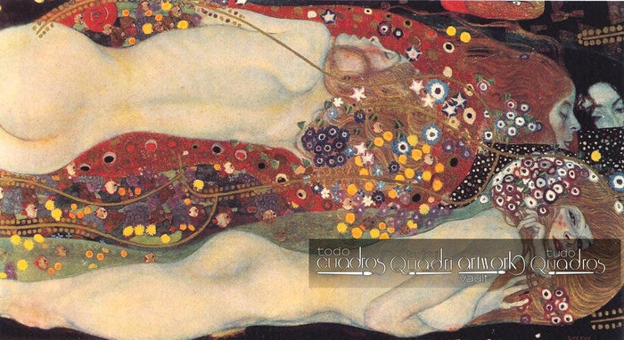 Serpentes aquáticas II, Klimt