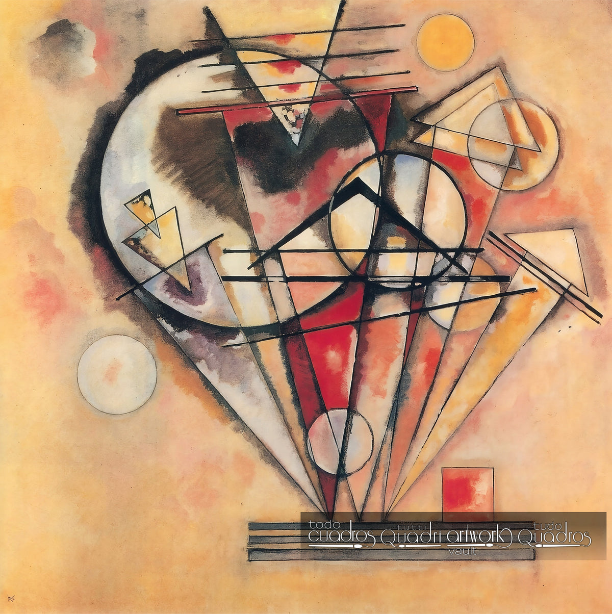 Sobre as pontas, Kandinsky