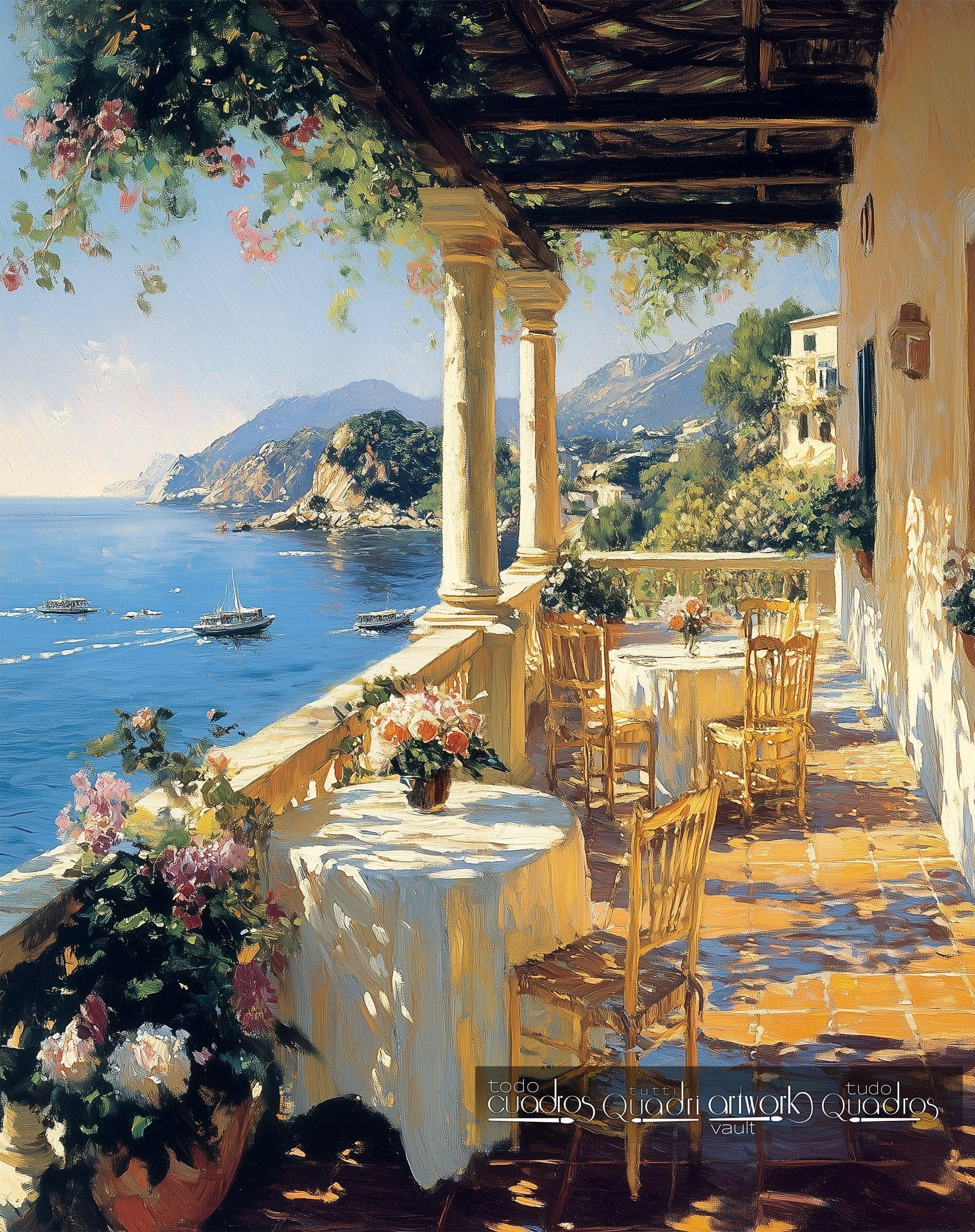 Ao abrigo do sol, estilo Sorolla