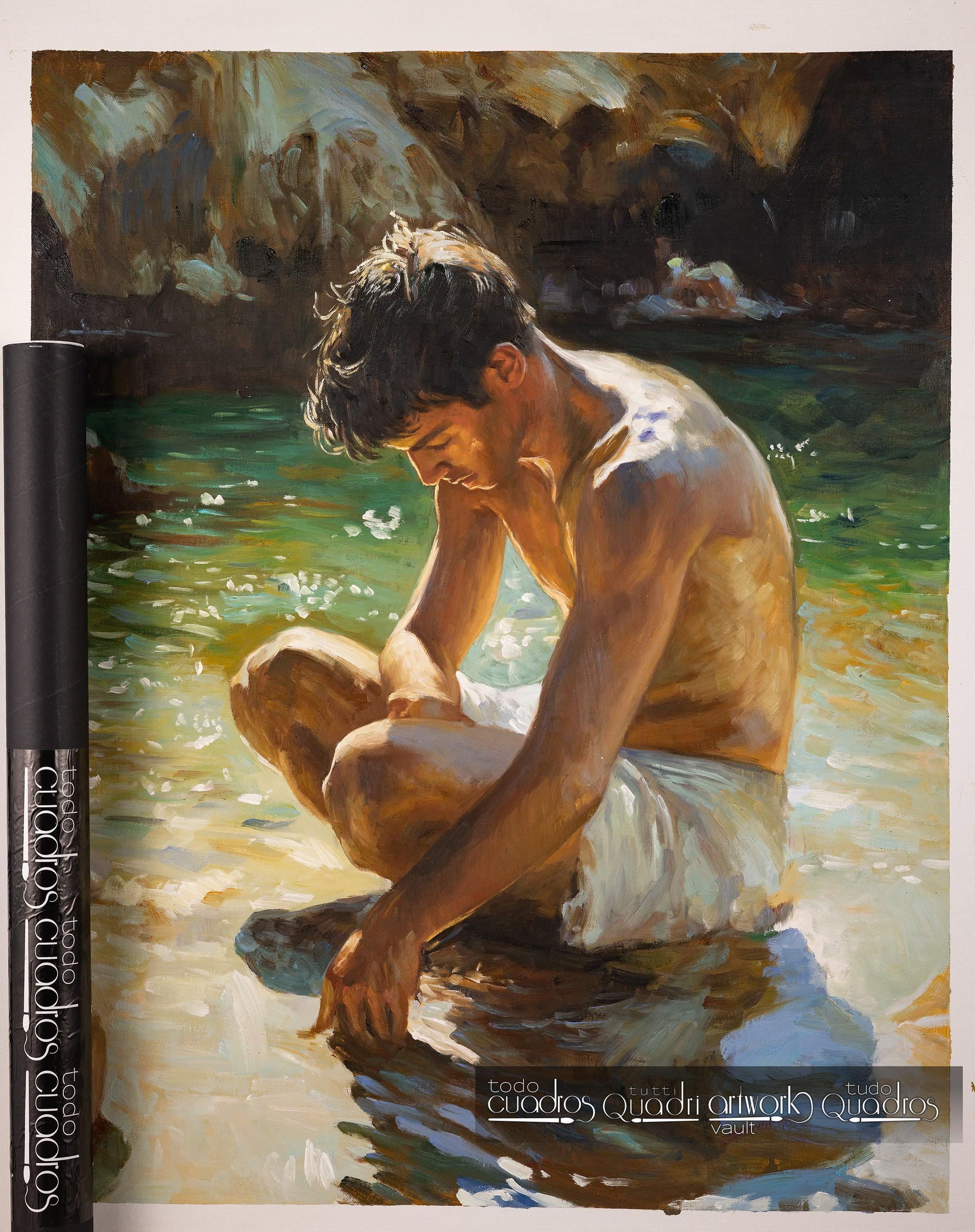 Sob o sol da enseada, estilo Sorolla
