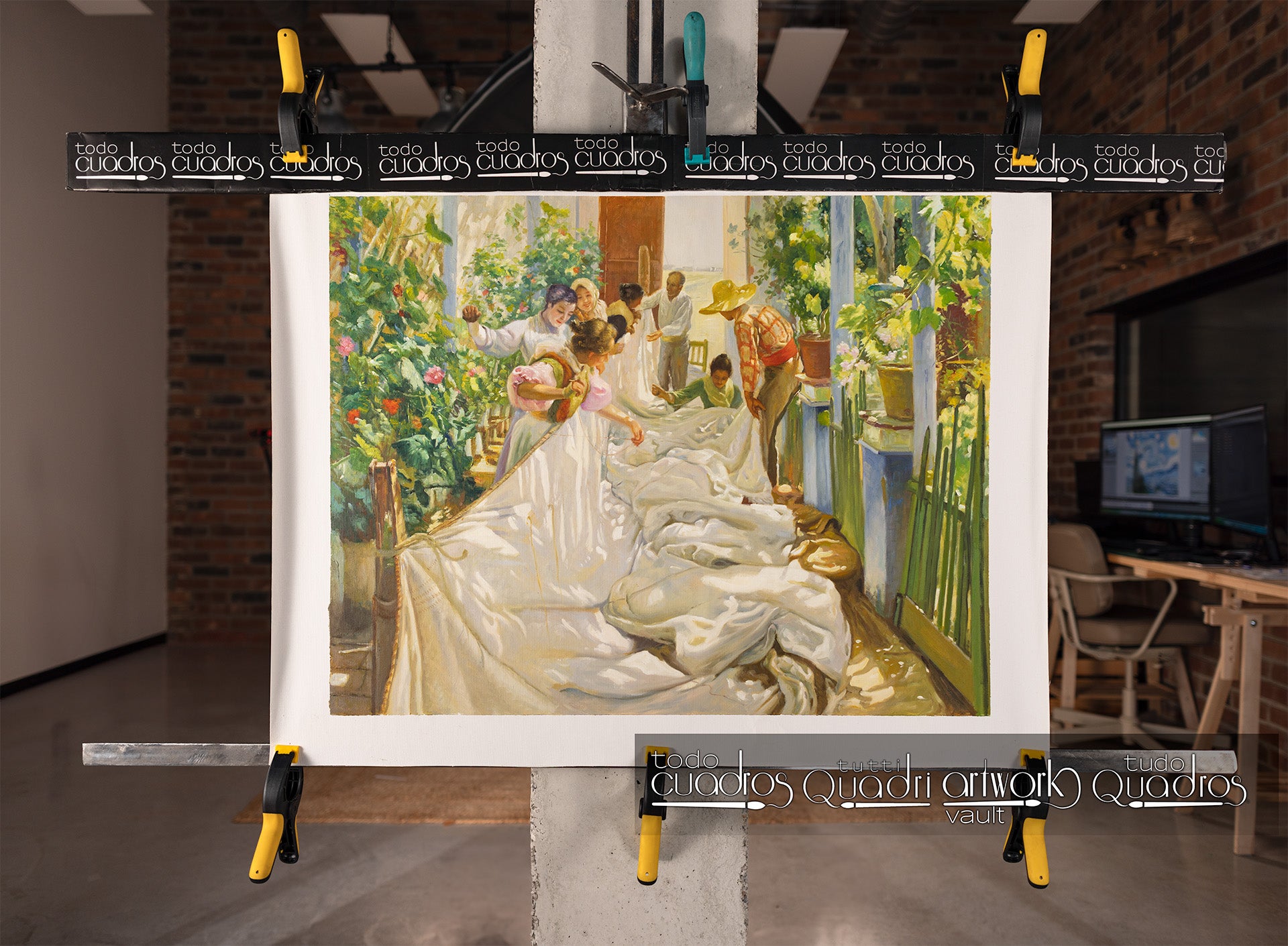 Costurando a Vela, Sorolla