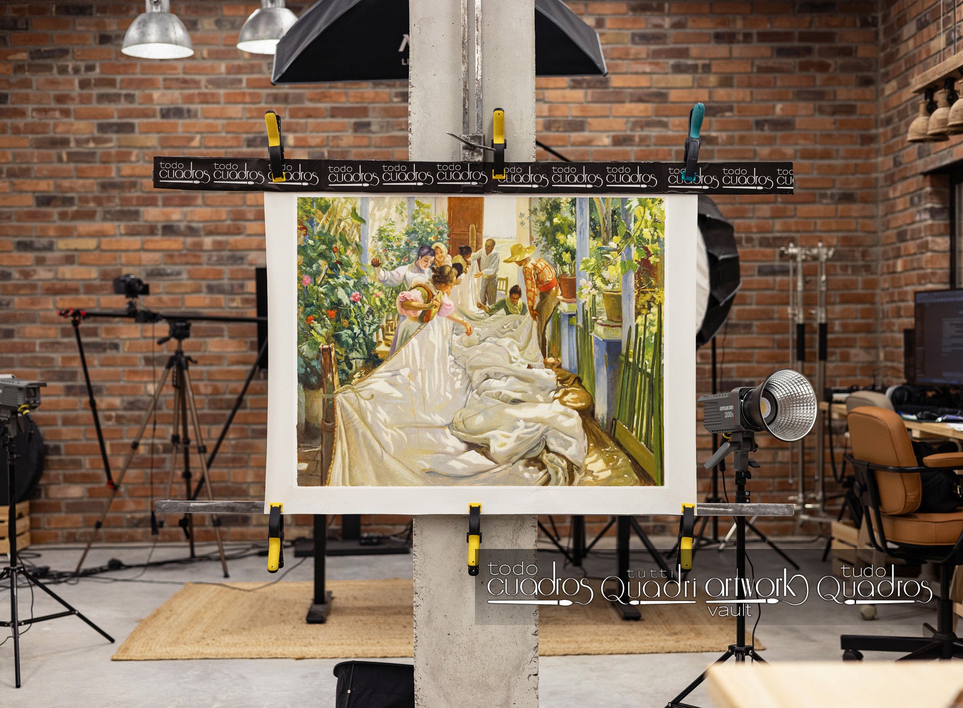 Costurando a Vela, Sorolla