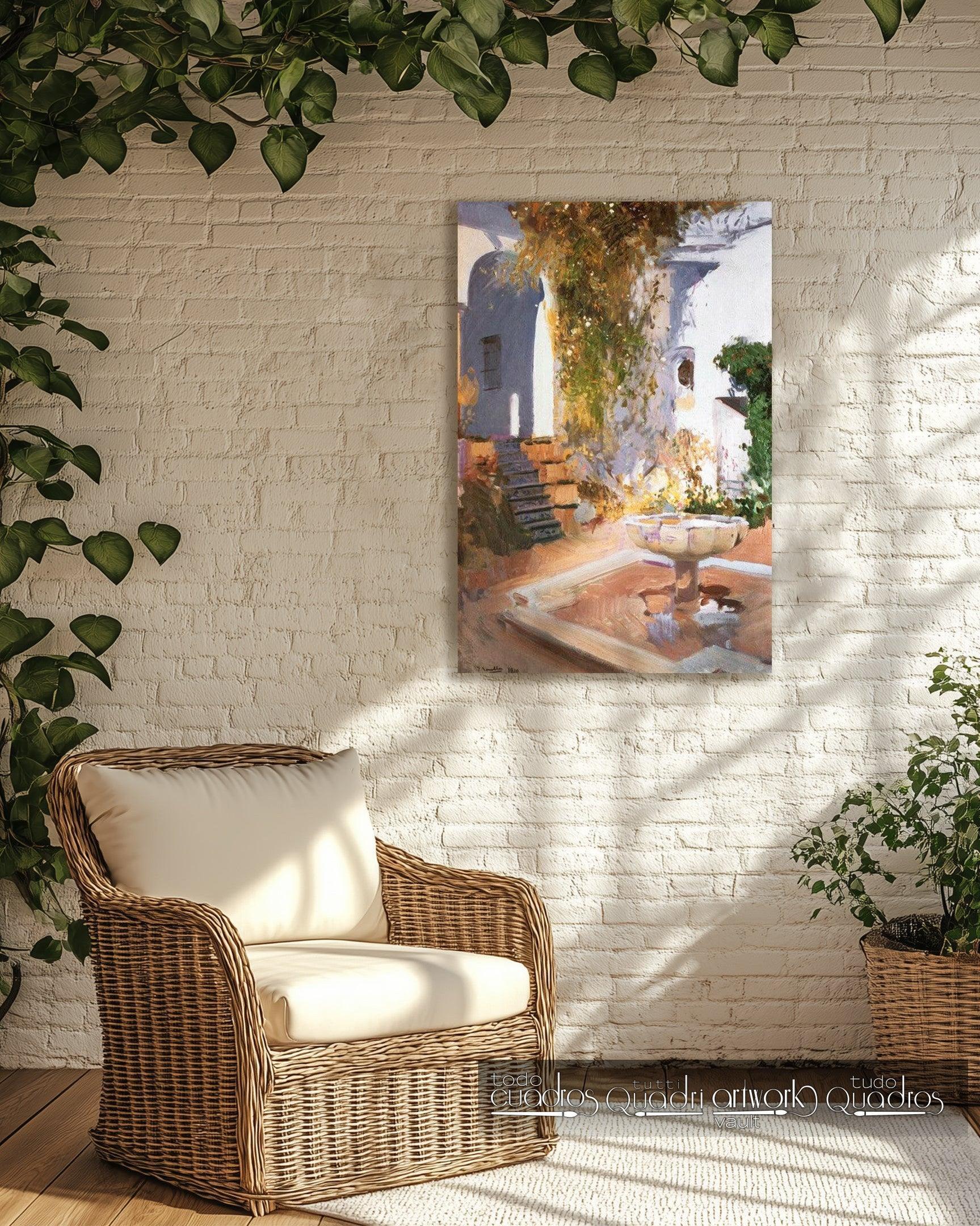 Gruta do Jardim em Sevilha, Sorolla