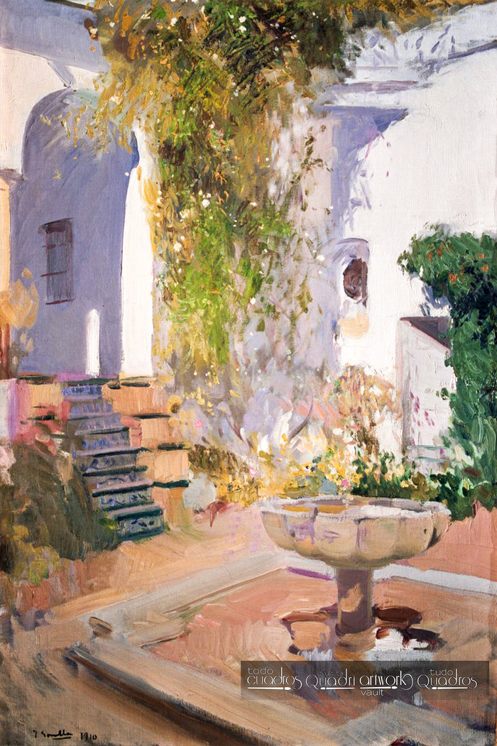 Gruta do Jardim em Sevilha, Sorolla
