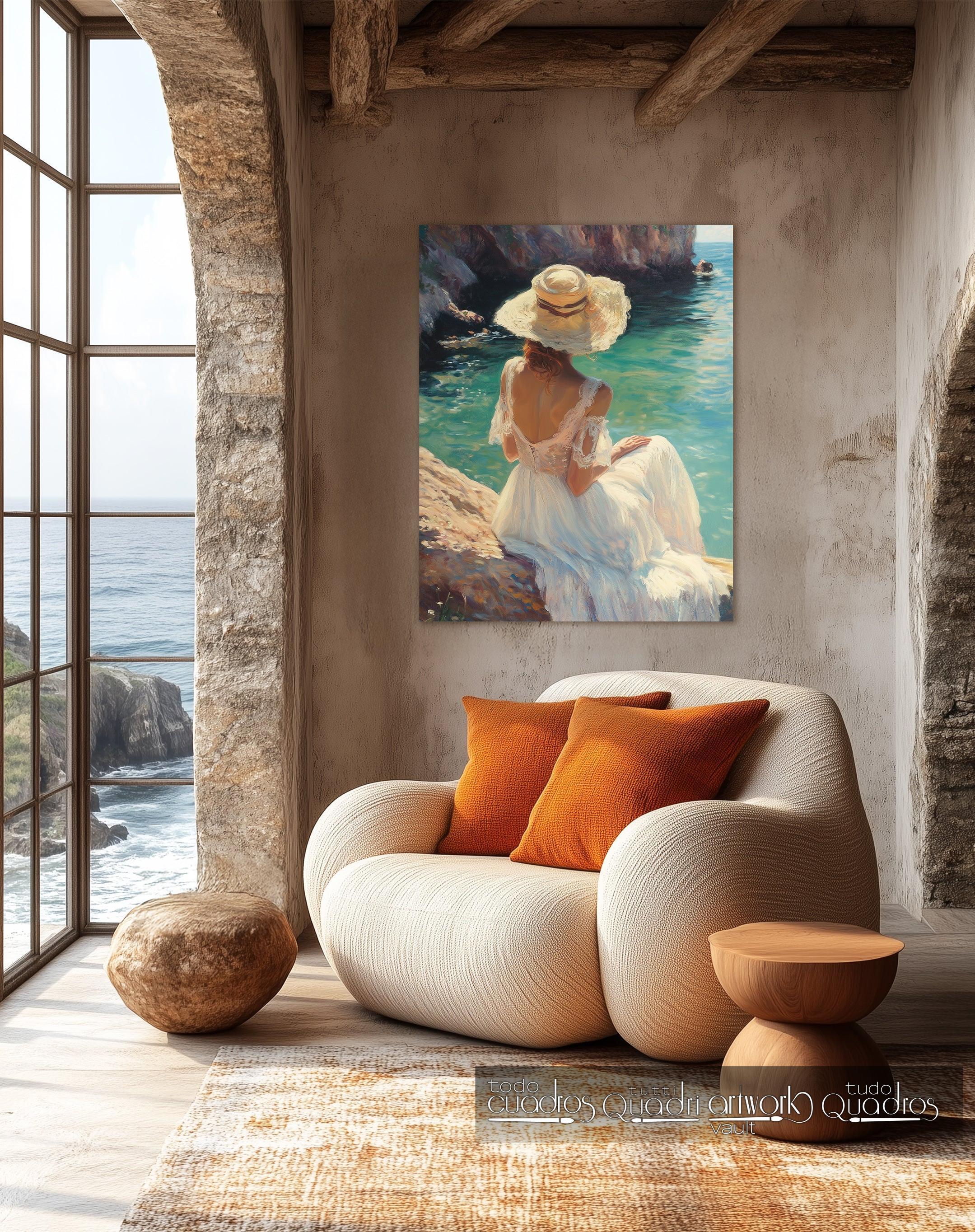 Brisa de renda, estilo Sorolla