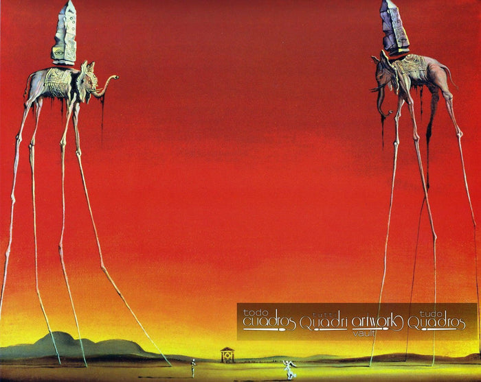 Os elefantes, Dalí