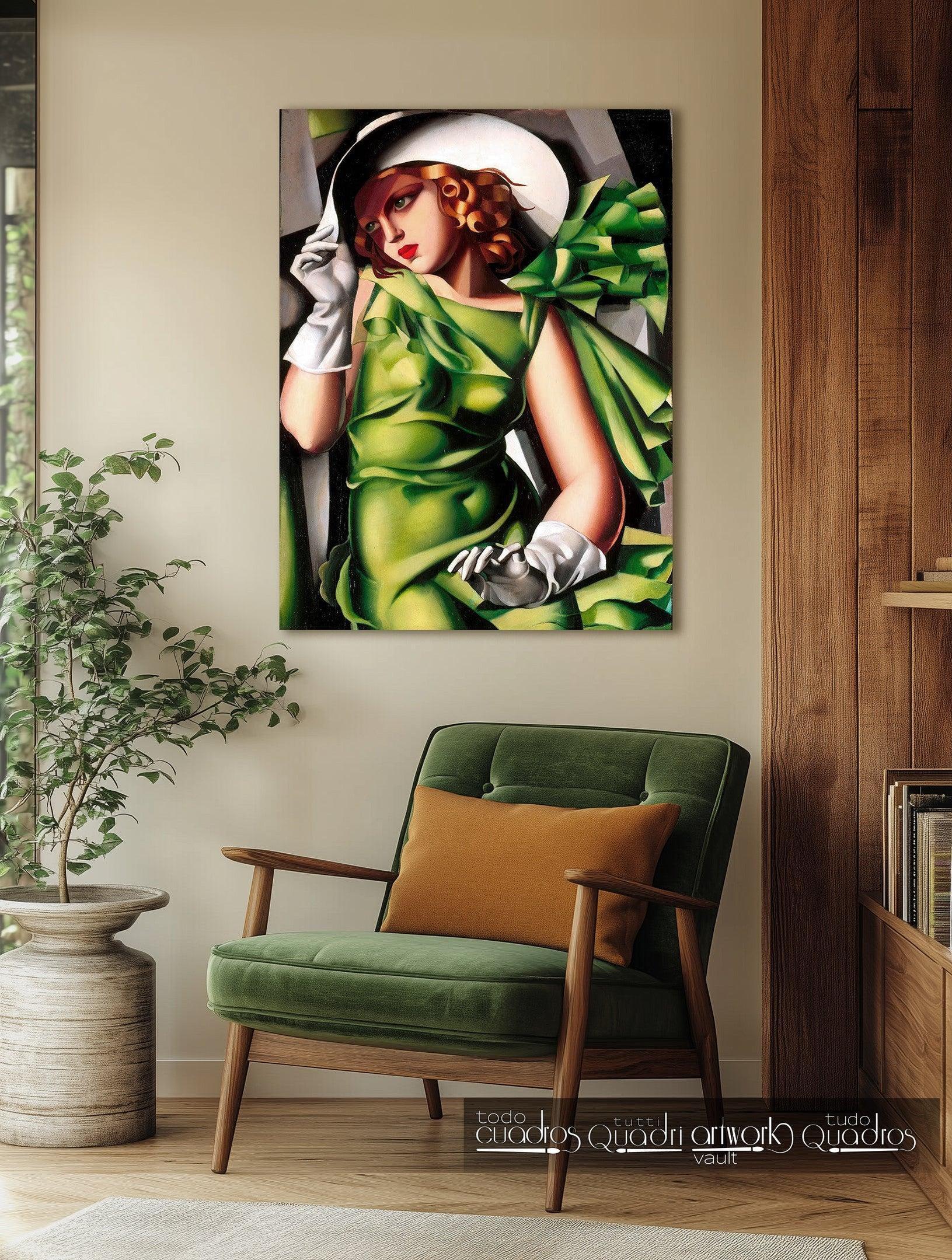 Rapariga com luvas, Lempicka
