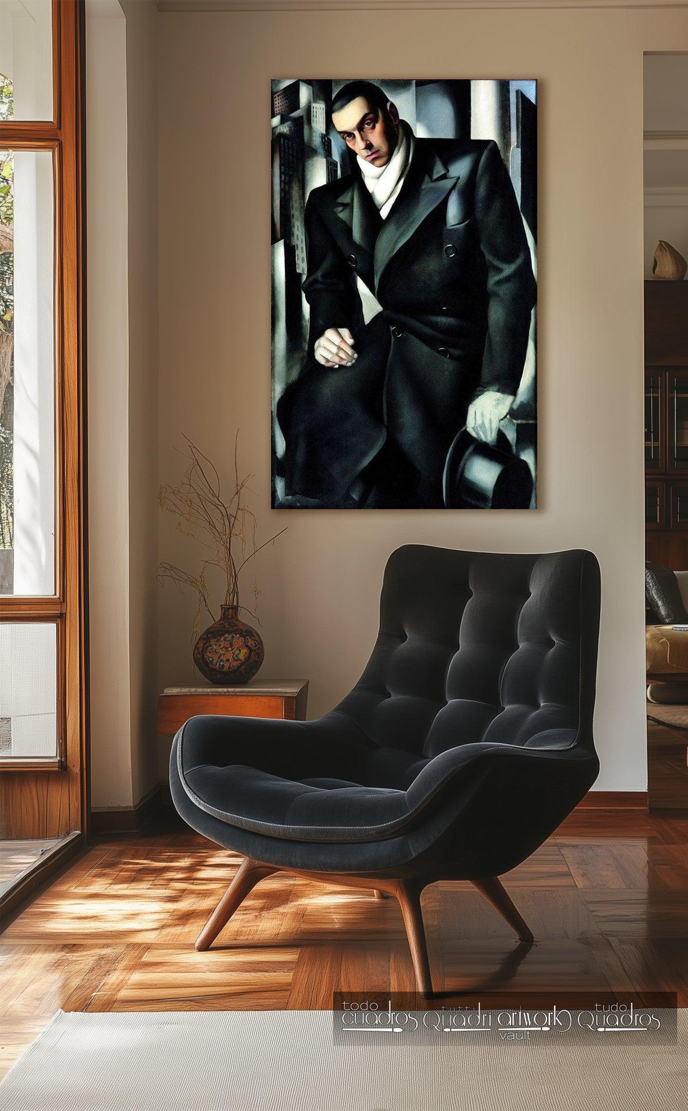 Retrato de um homem, Lempicka