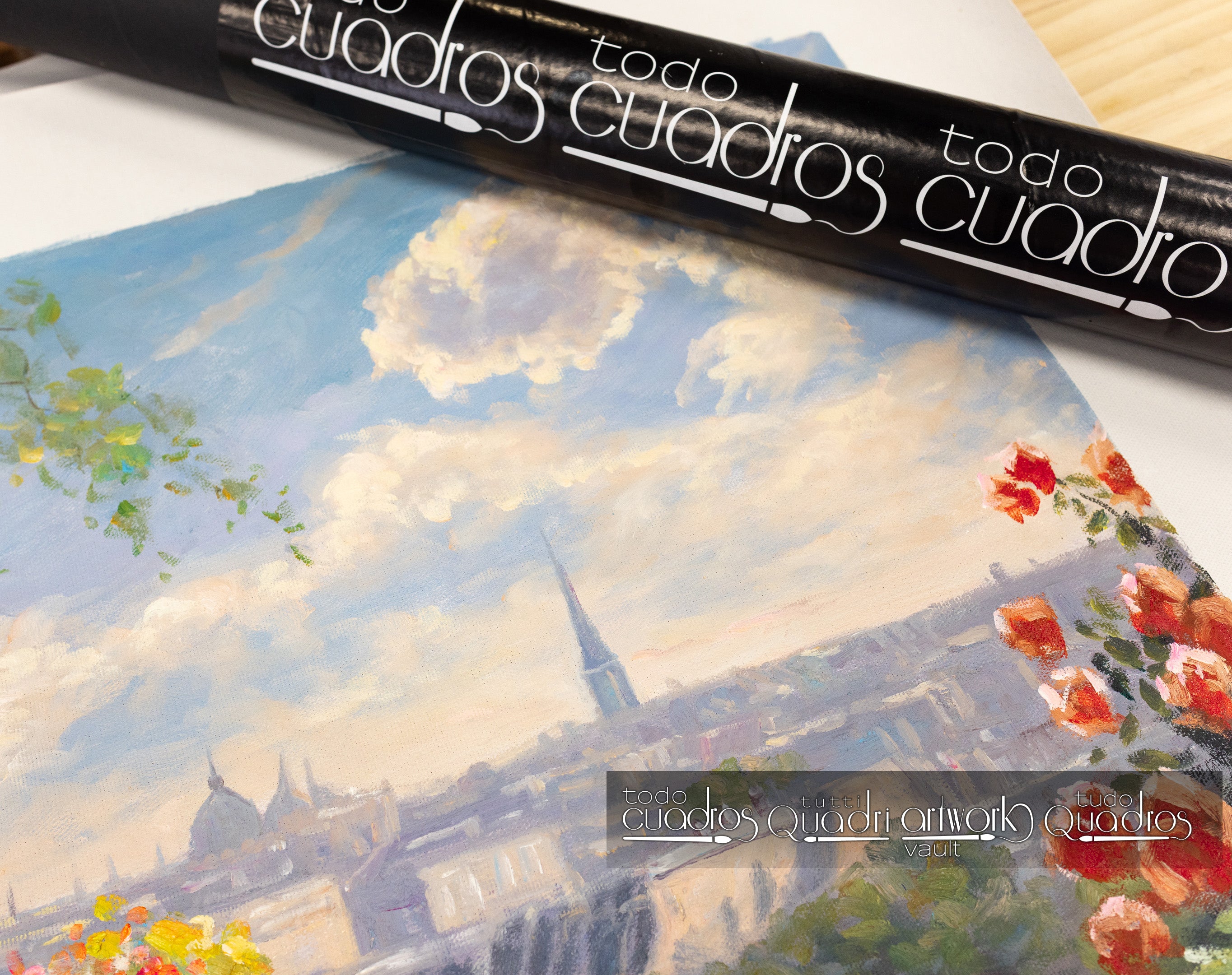 Café da Manhã entre Flores, estilo Monet