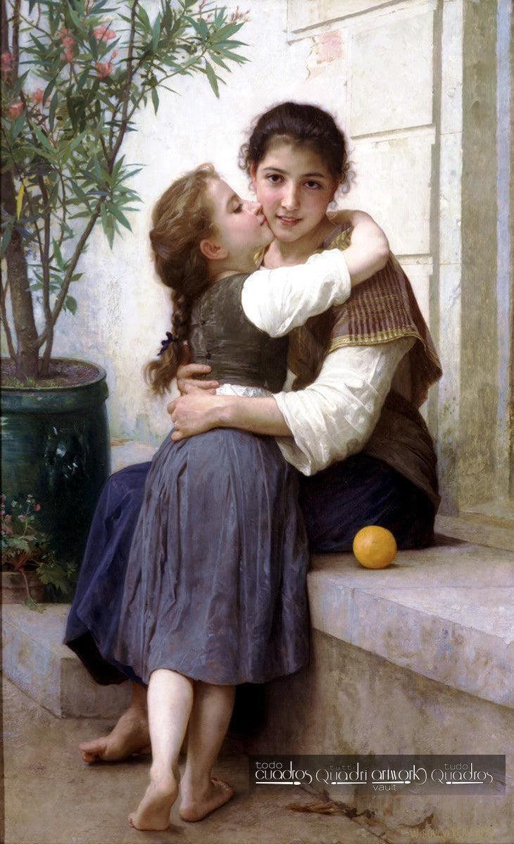 Carícia, Bouguereau