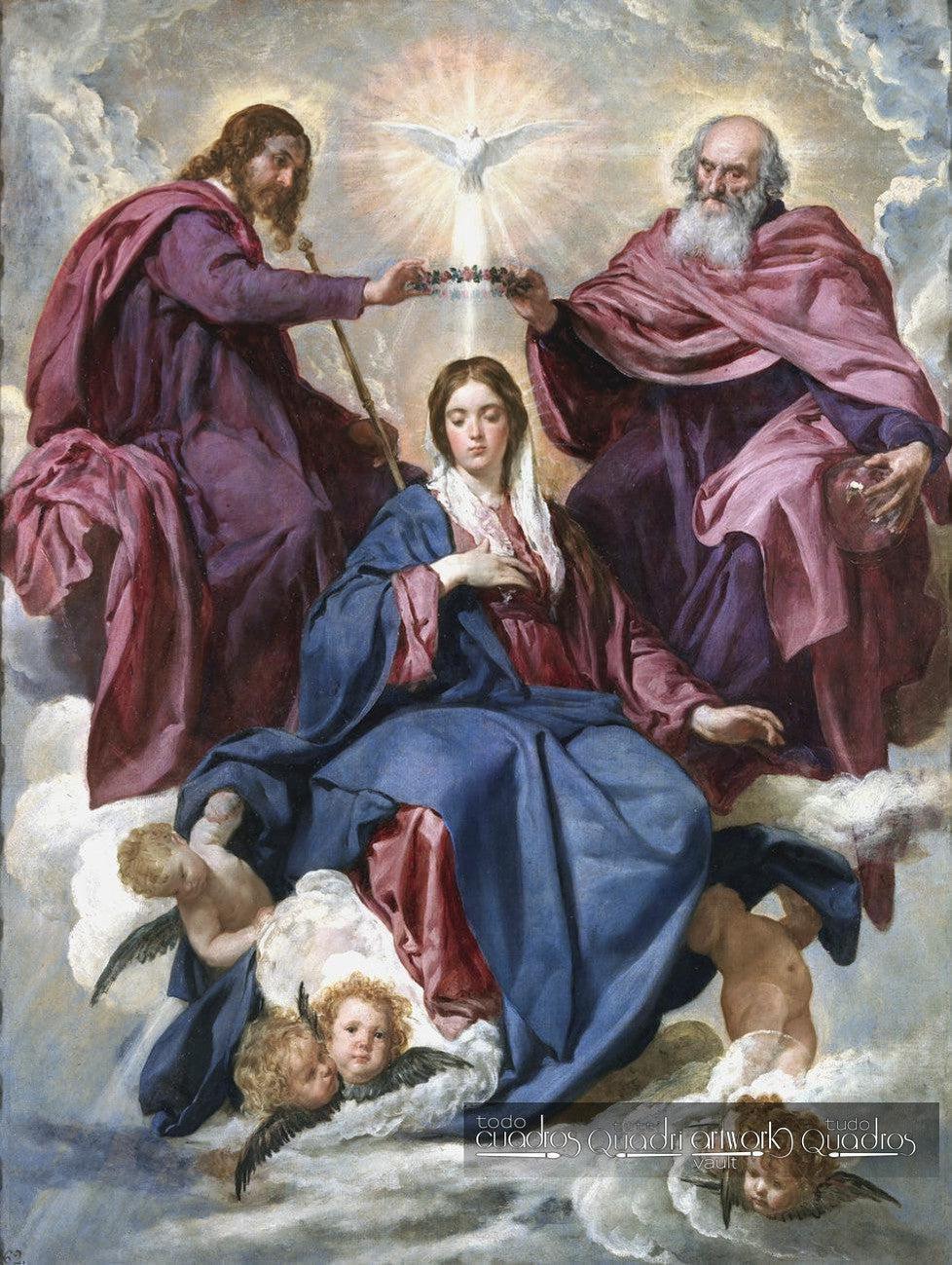 A Coroação da Virgem, Velázquez