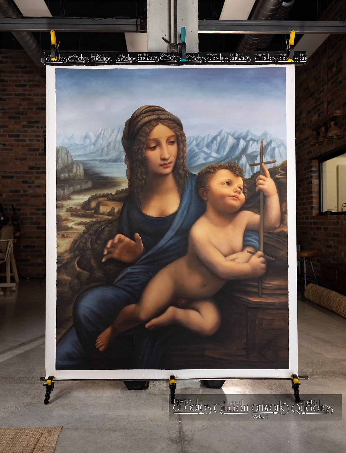 Virgem do fuso, Leonardo da Vinci