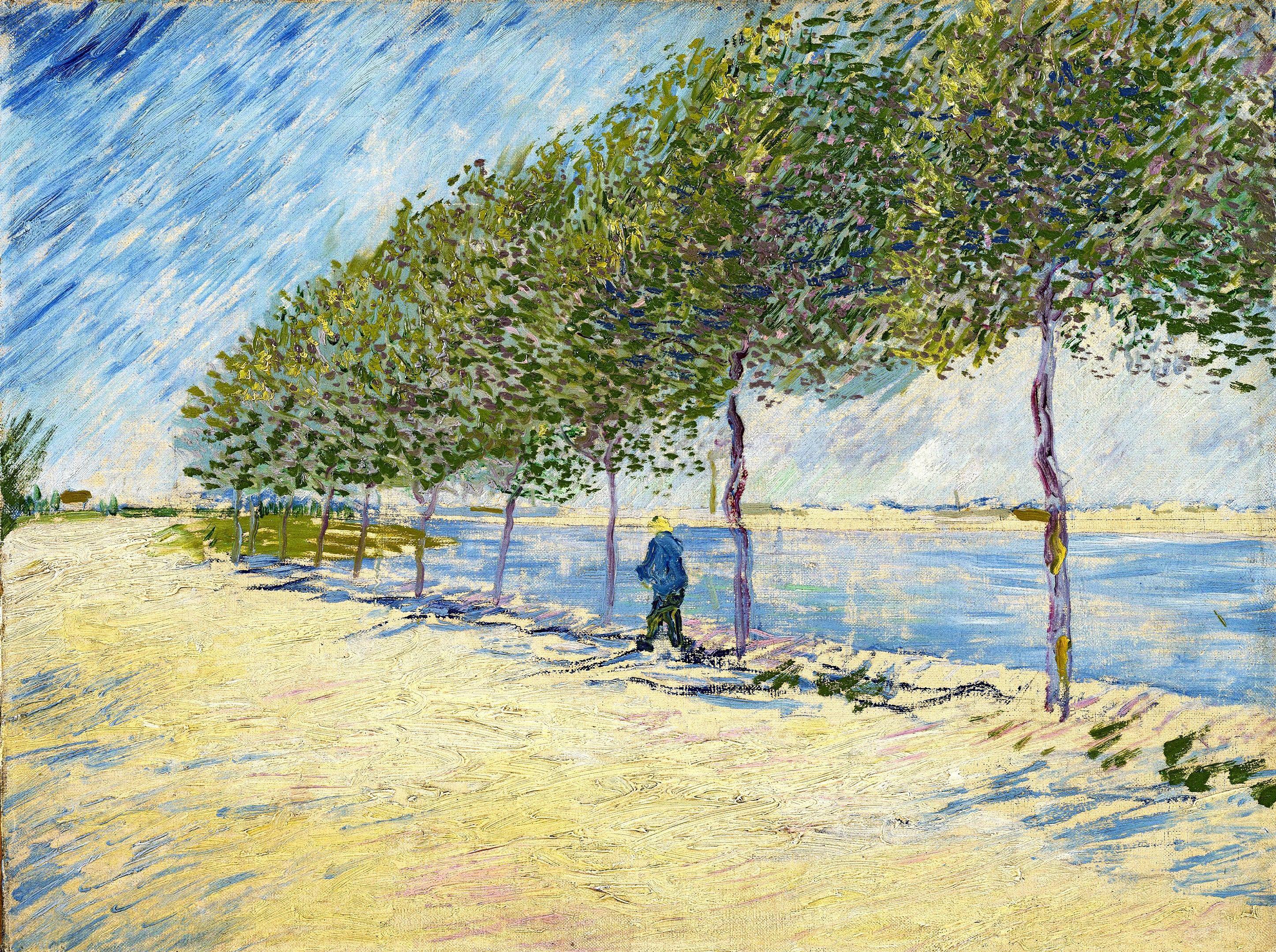 Ao longo do Sena, Van Gogh