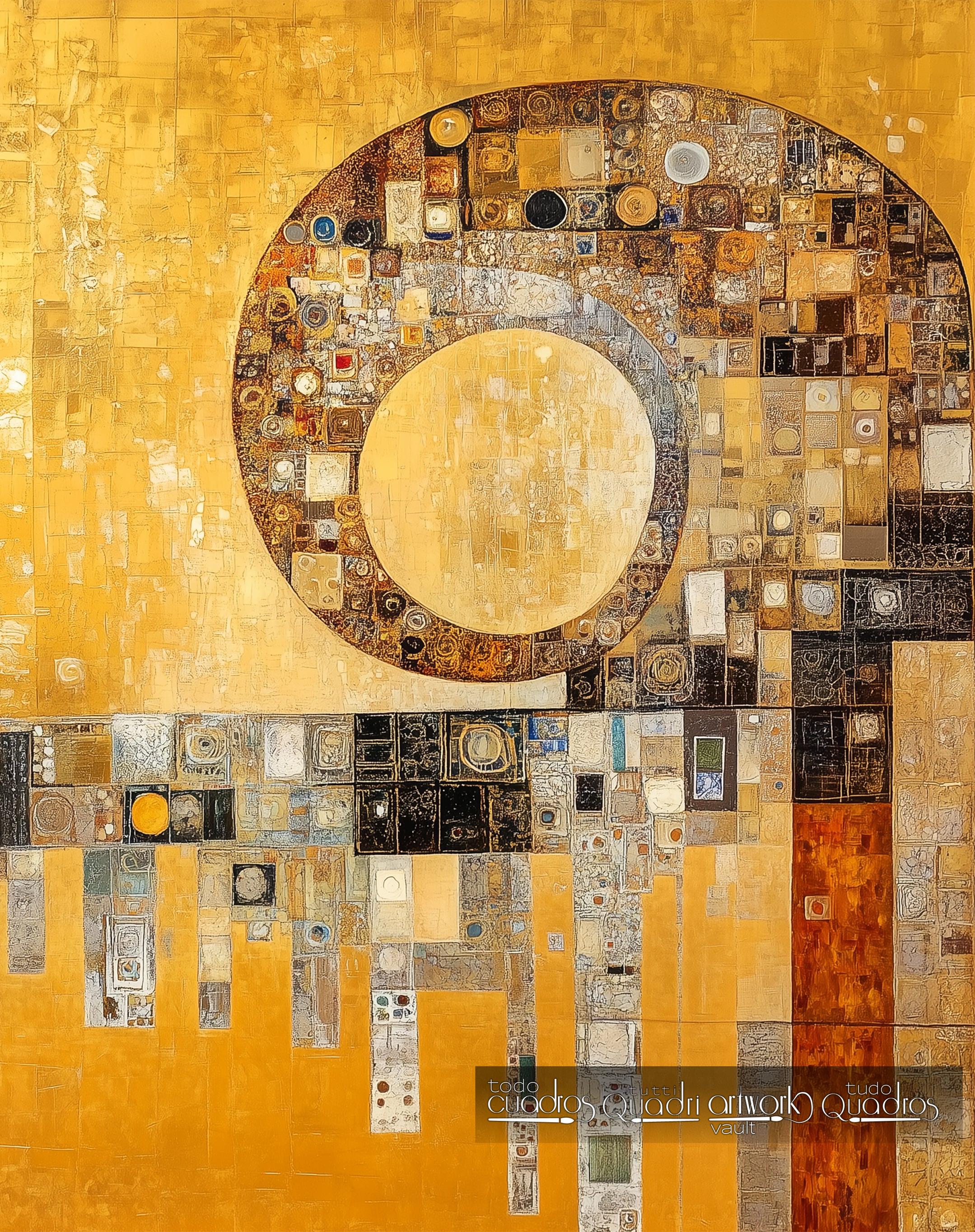  Ecos dourados, estilo Klimt