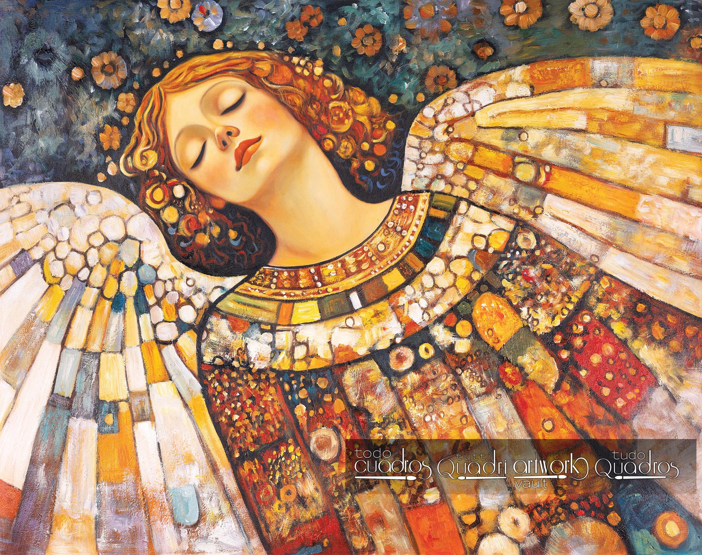 Anjo dos Sonhos, estilo Klimt