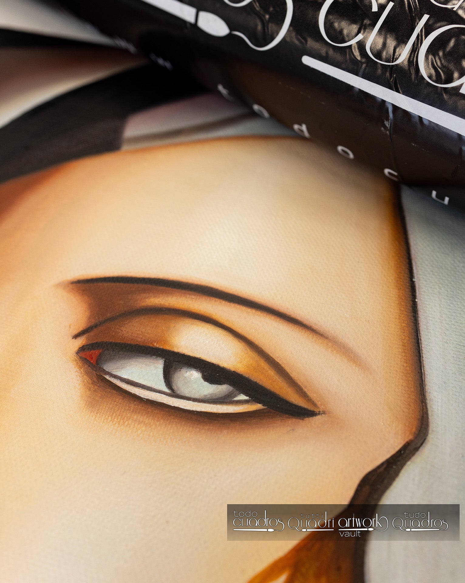 Autorretrato de Tamara em um Bugatti Verde, Lempicka