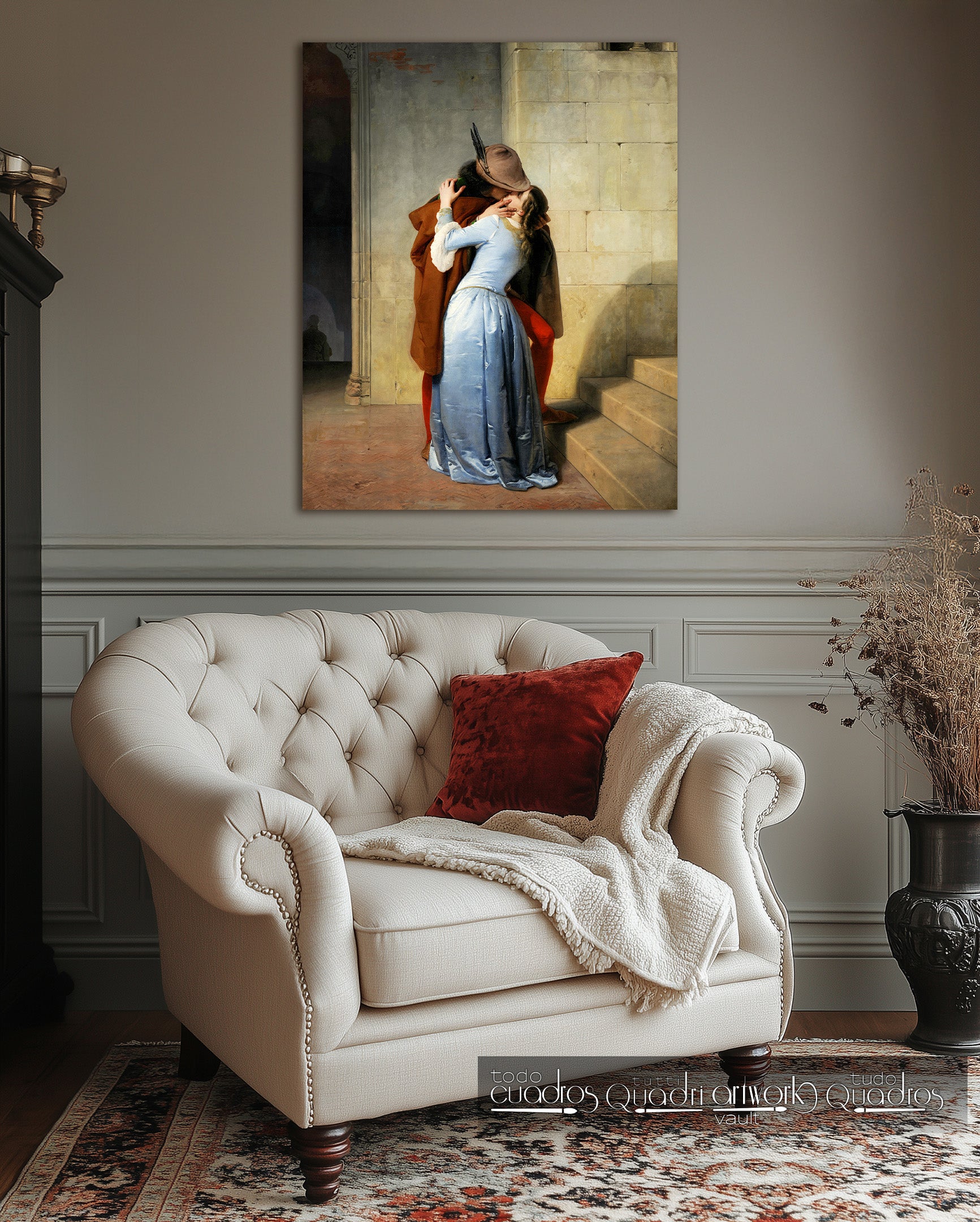 O Beijo, Hayez