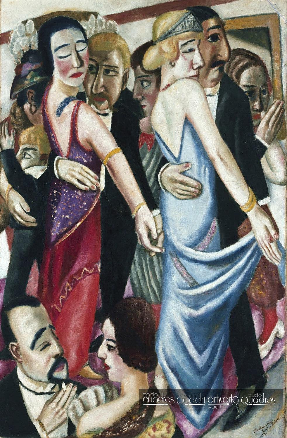 Baile em Baden-Baden, Max Beckmann