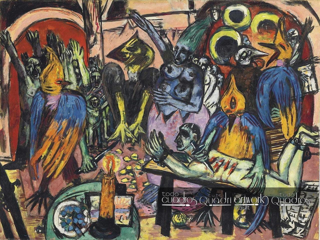 O Inferno dos pássaros, Max Beckmann