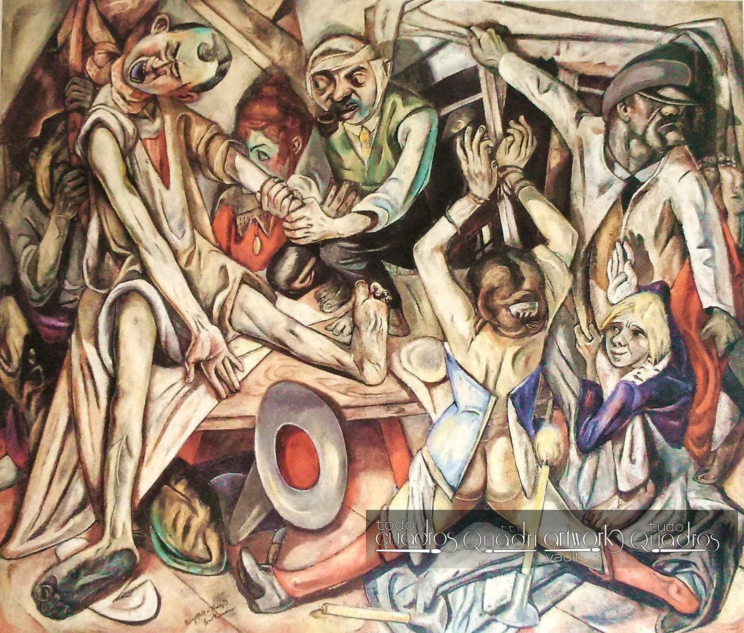 A noite, Max Beckmann