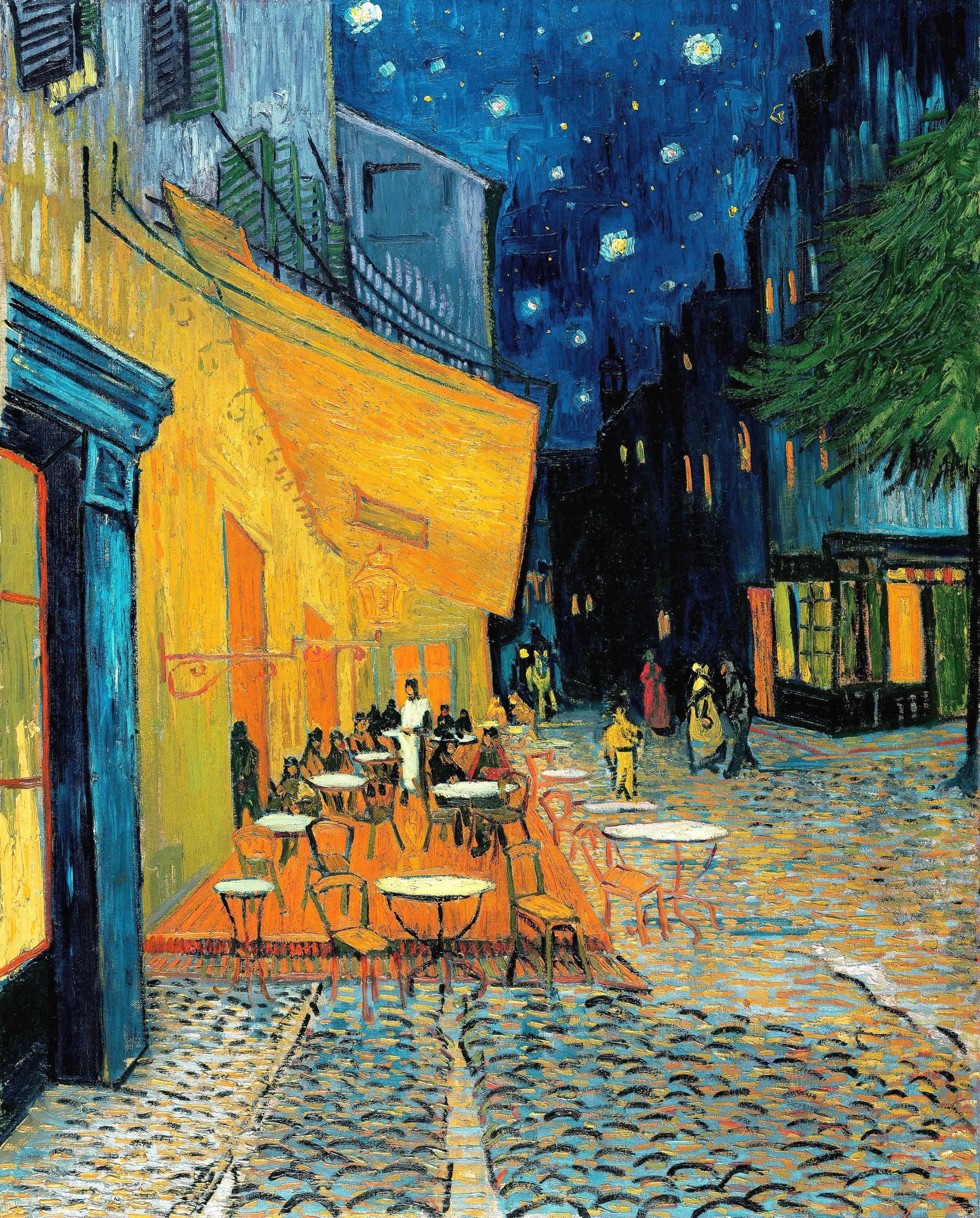 Terraço do Café à Noite, Van Gogh