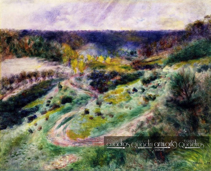 Paisagem em Wargemont, Renoir