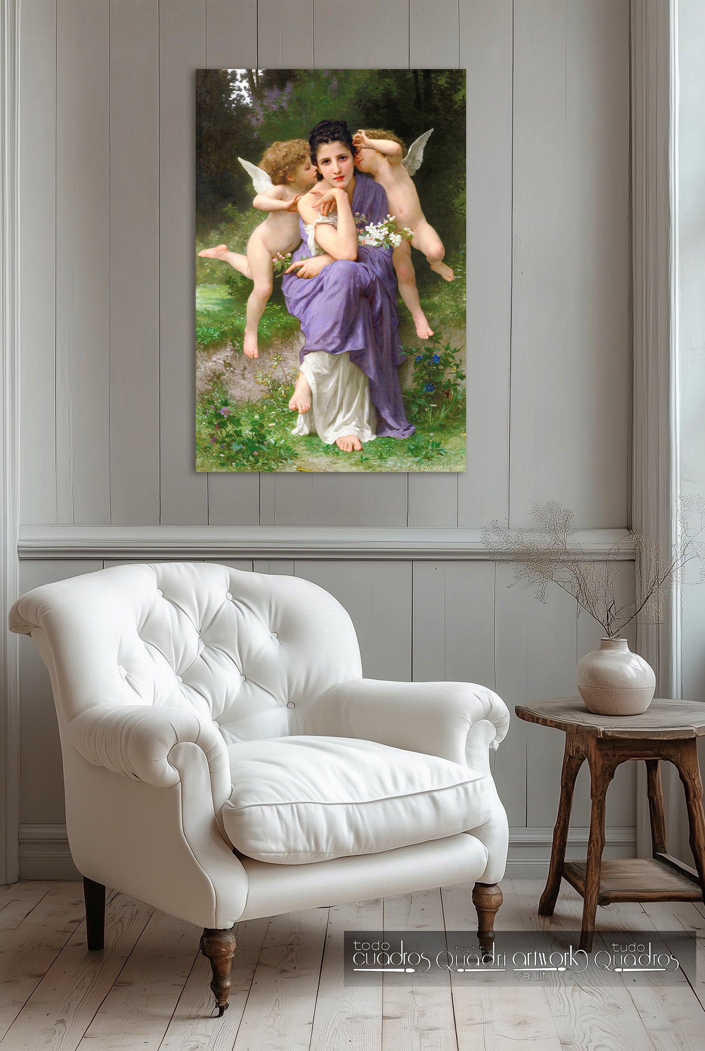 Canções da primavera, Bouguereau