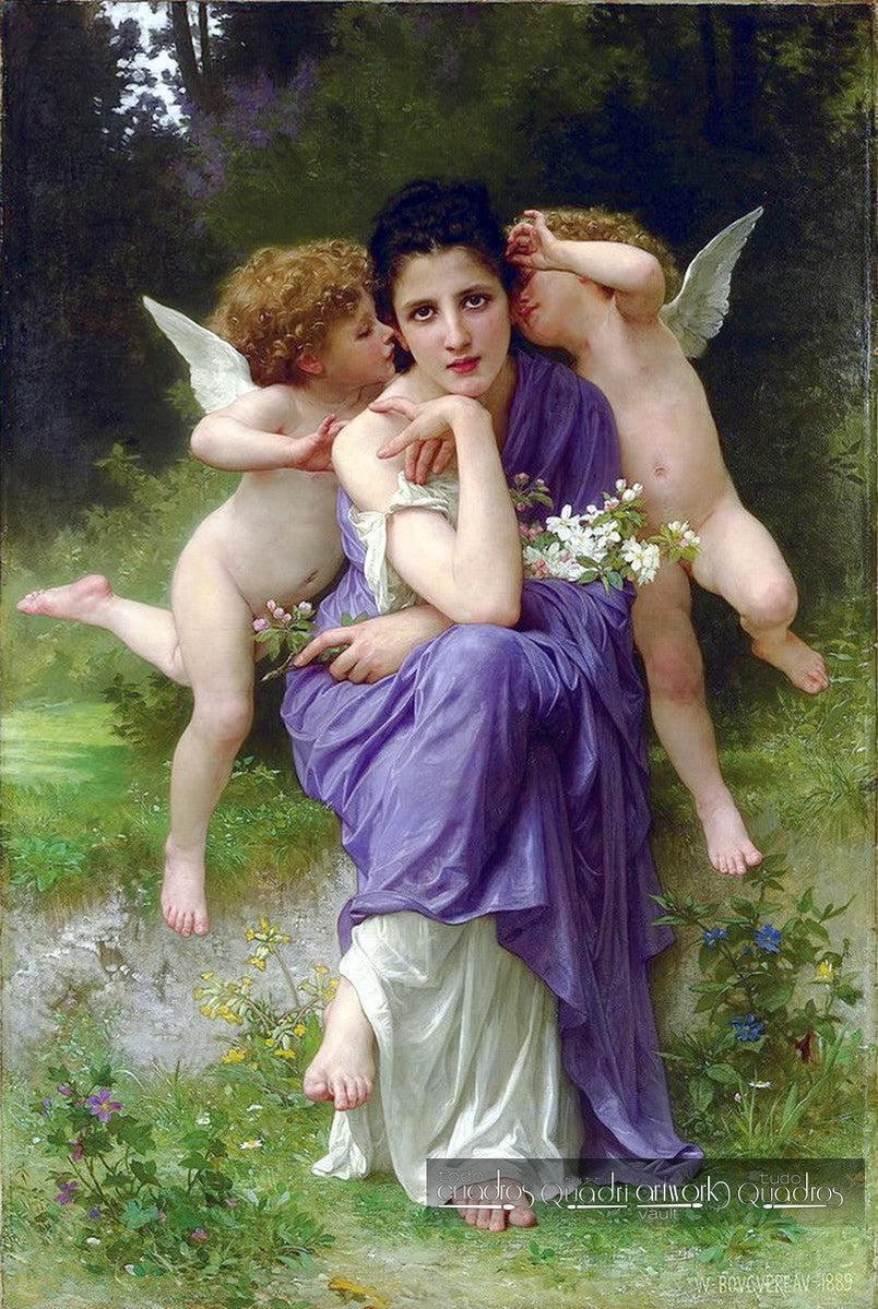 Canções da primavera, Bouguereau