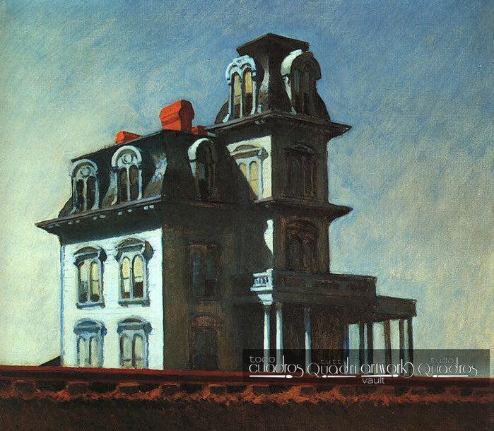 Casa junto a linha de trem, Hopper