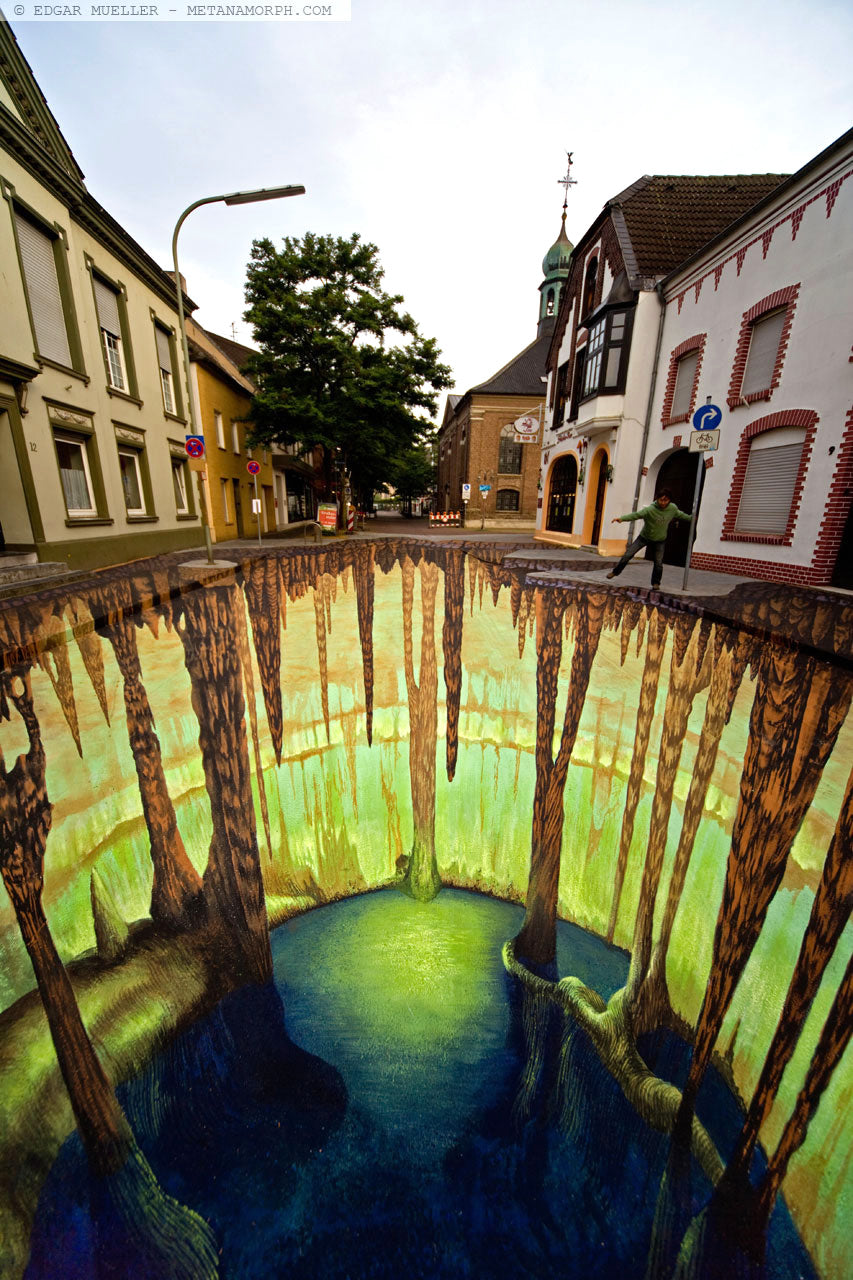 Caverna em três dimensões.