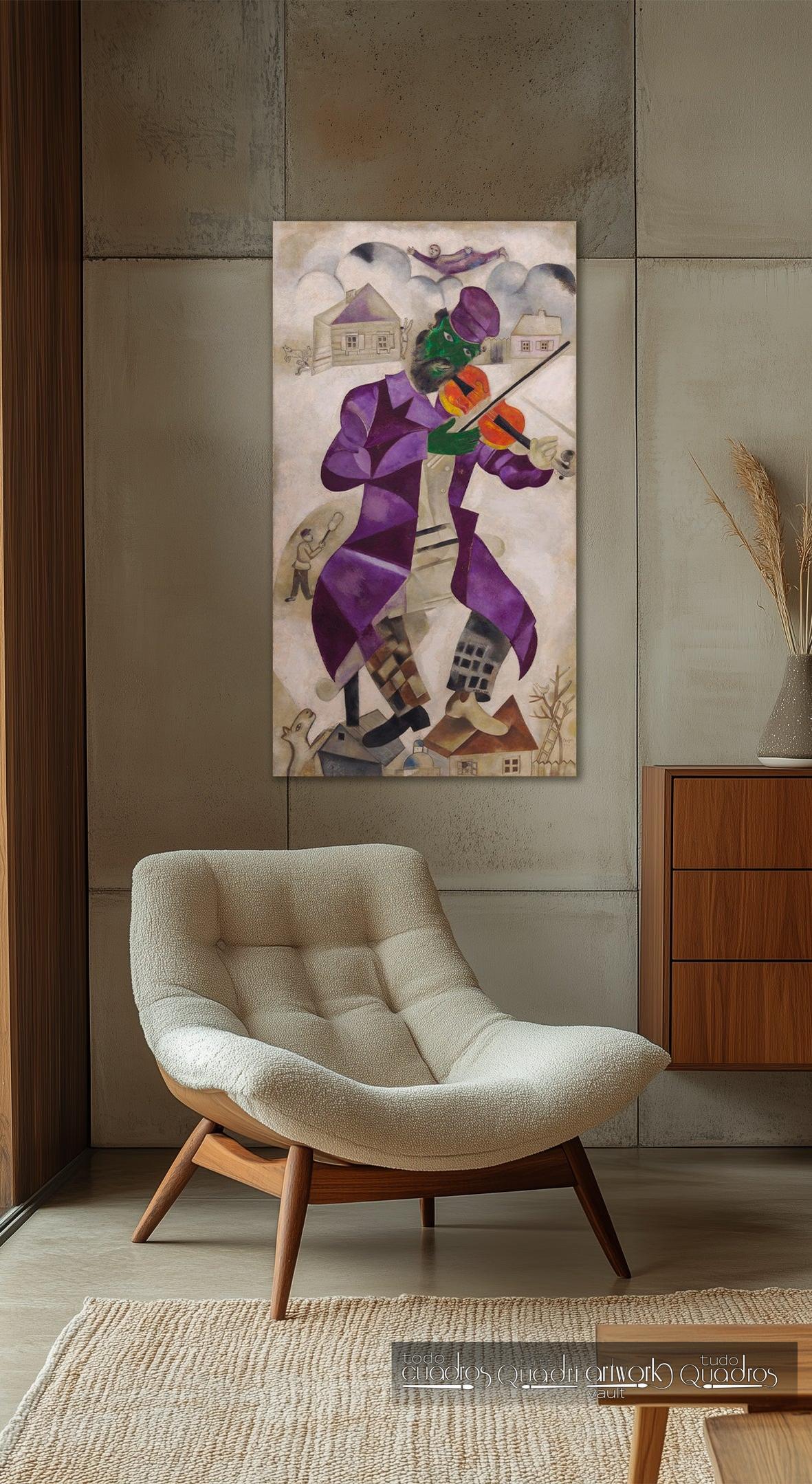 O violinista verde, Chagall