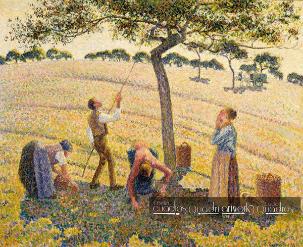Colheita de Maçãs, Pissarro