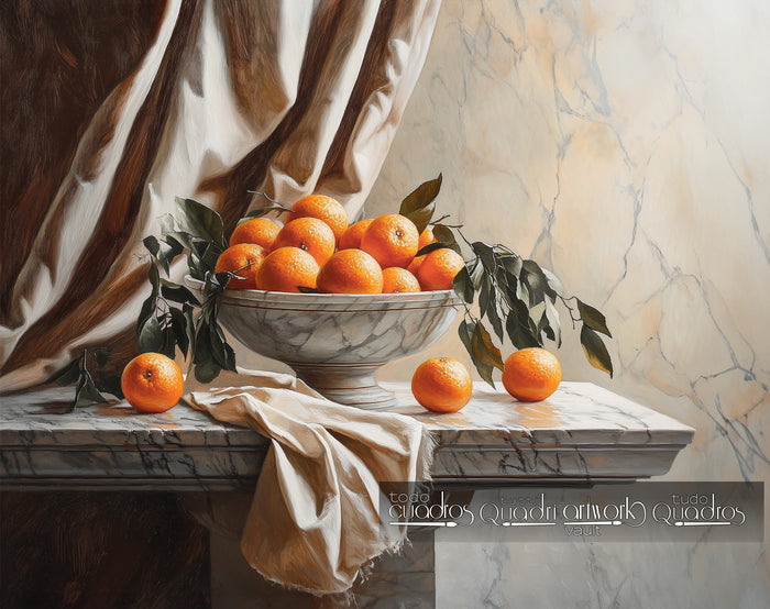 Tigela de flor de laranjeira