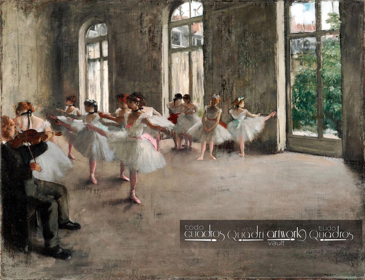 O ensaio, Degas