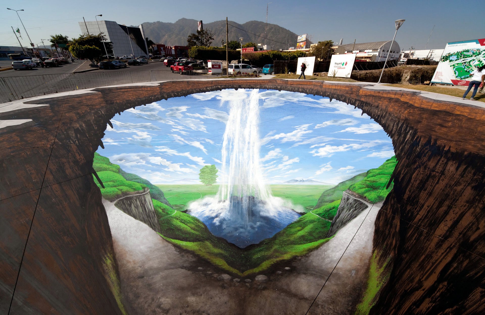 Obra "Para onde vou" de Müller.