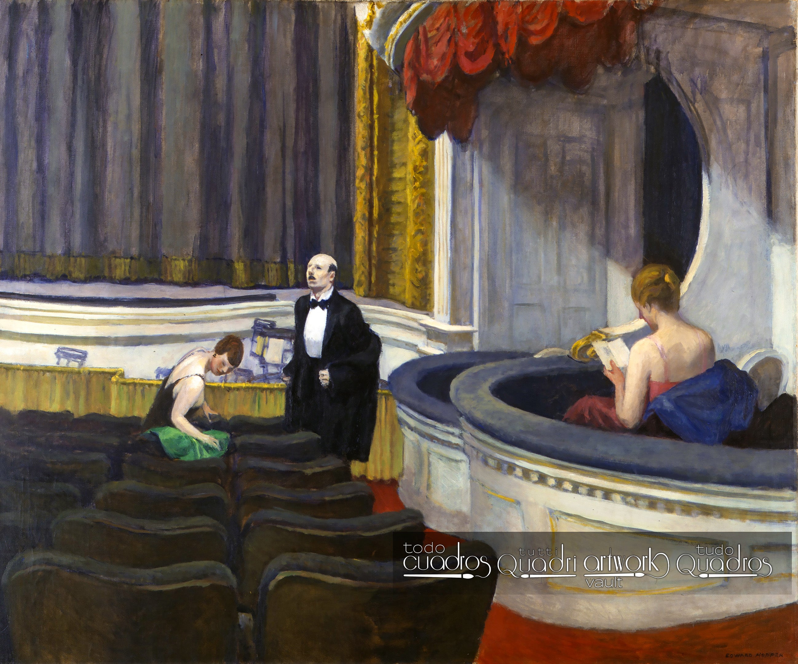 Dois no corredor, Hopper