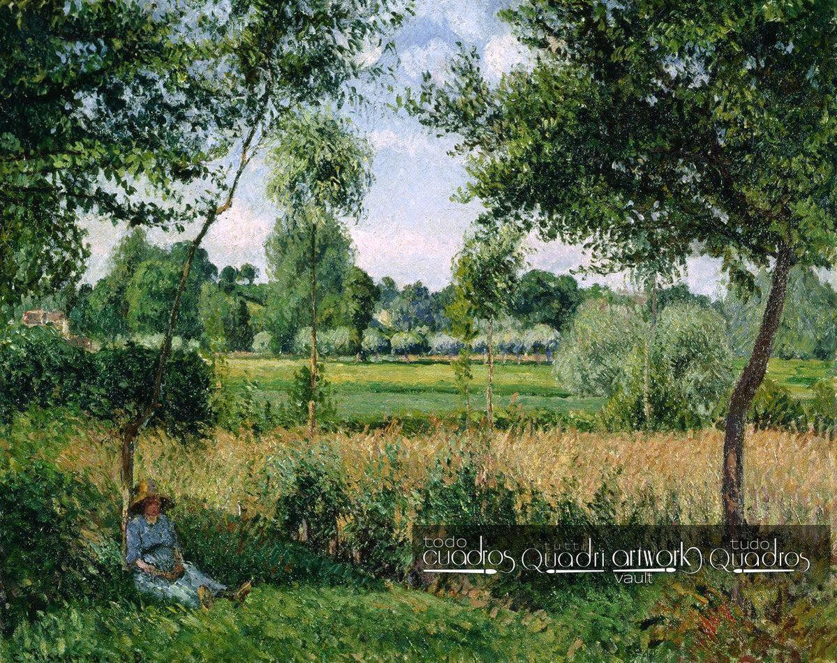 Efeito da Luz Matinal em Éragny, Pissarro