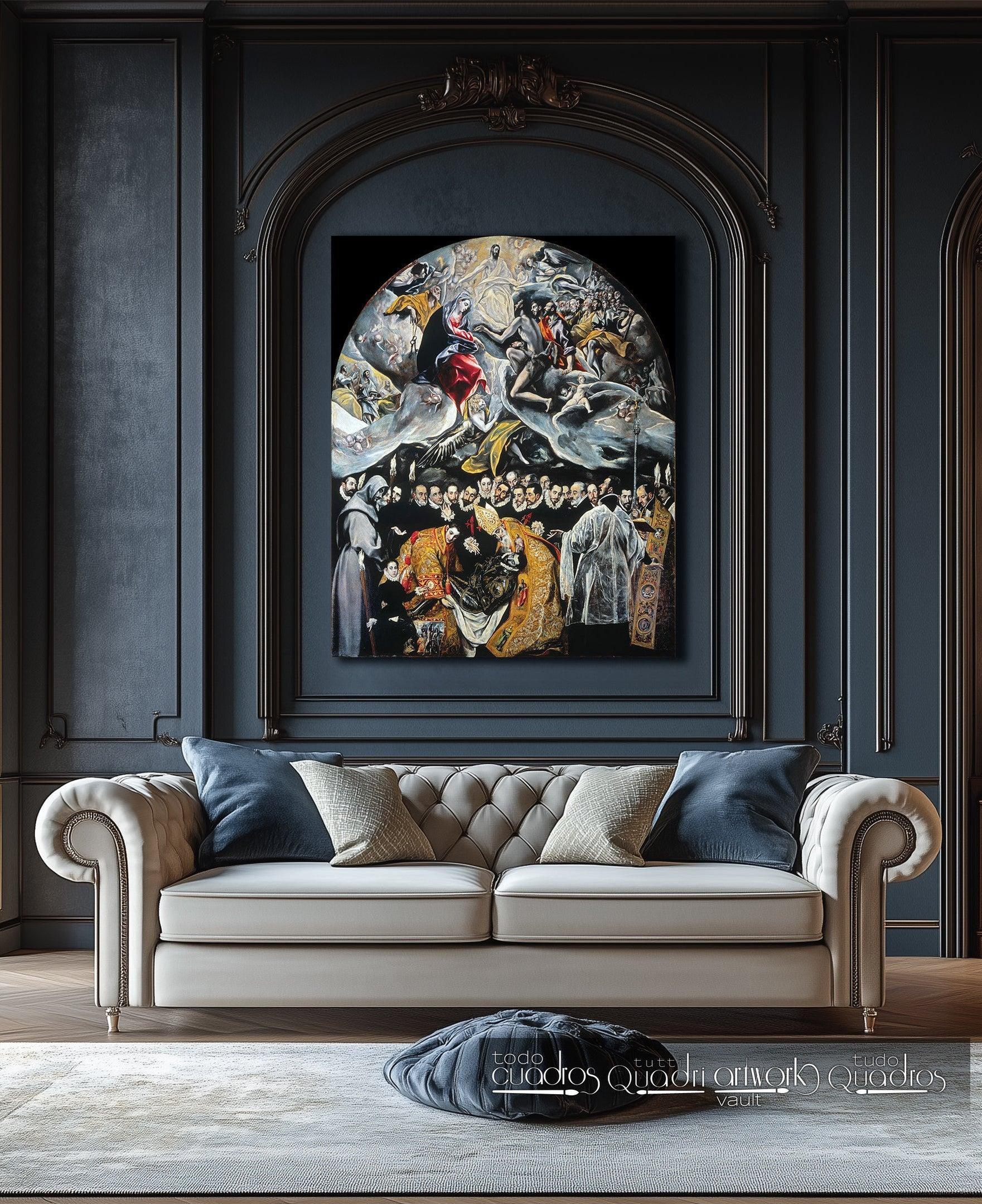 O enterro do conde de Orgaz, El Greco