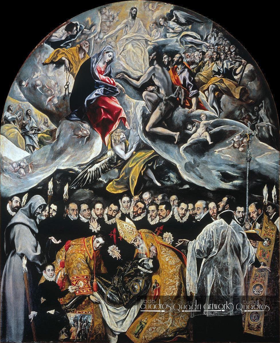 O enterro do conde de Orgaz, El Greco