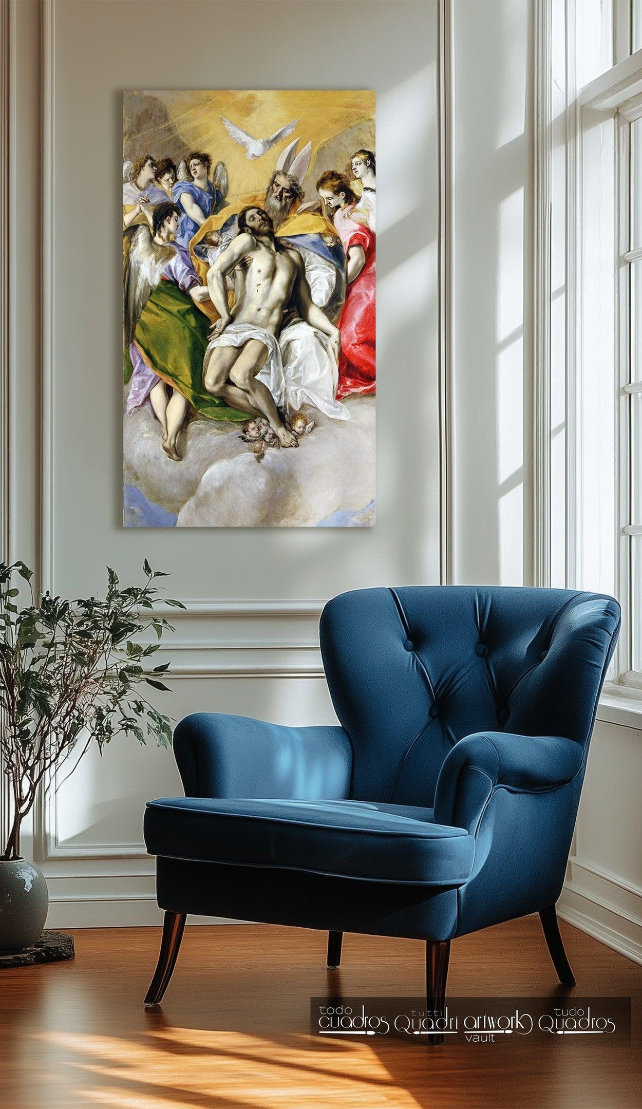 A Santíssima Trindade, El Greco